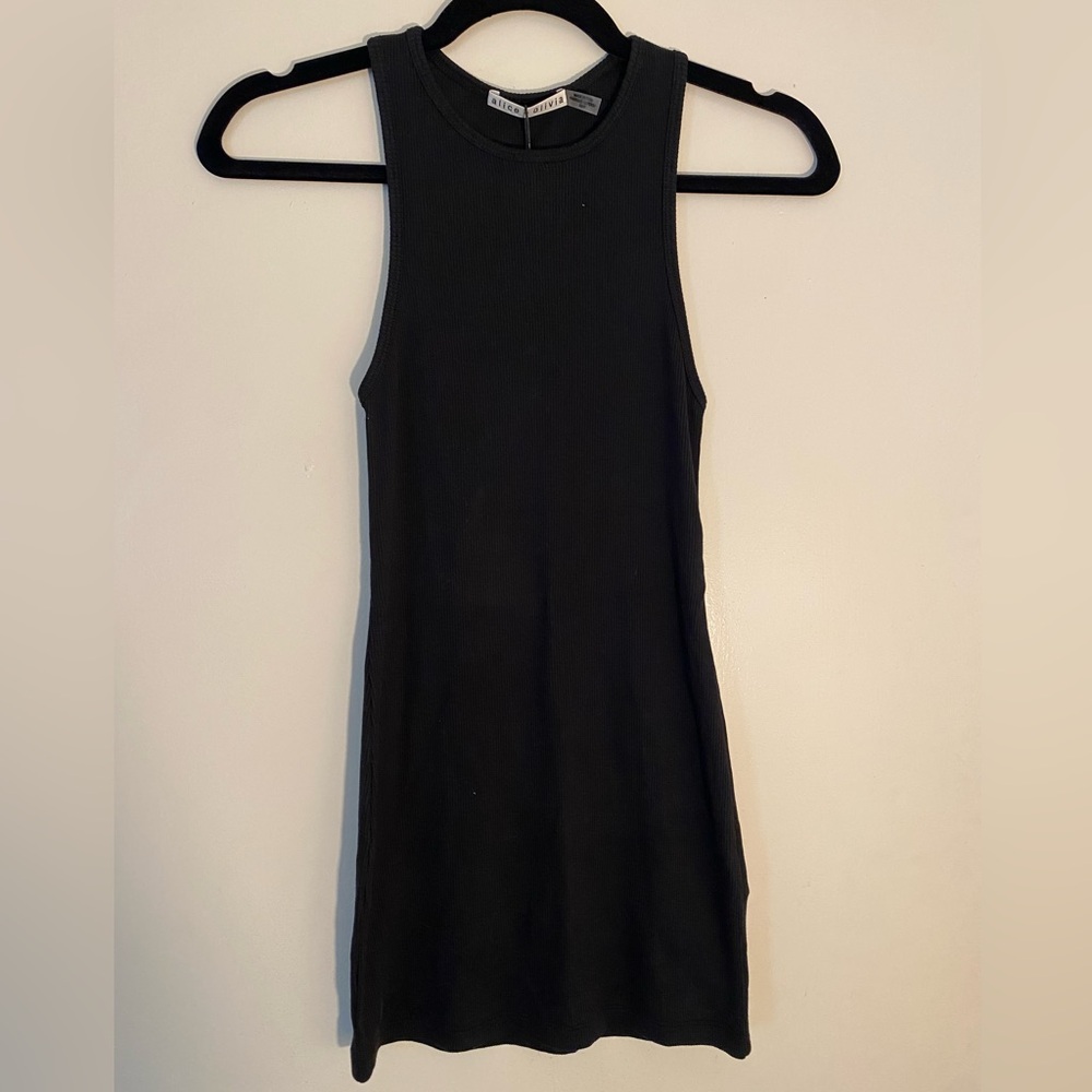 Alice+Olivia Ribbed Mini Dress NWT